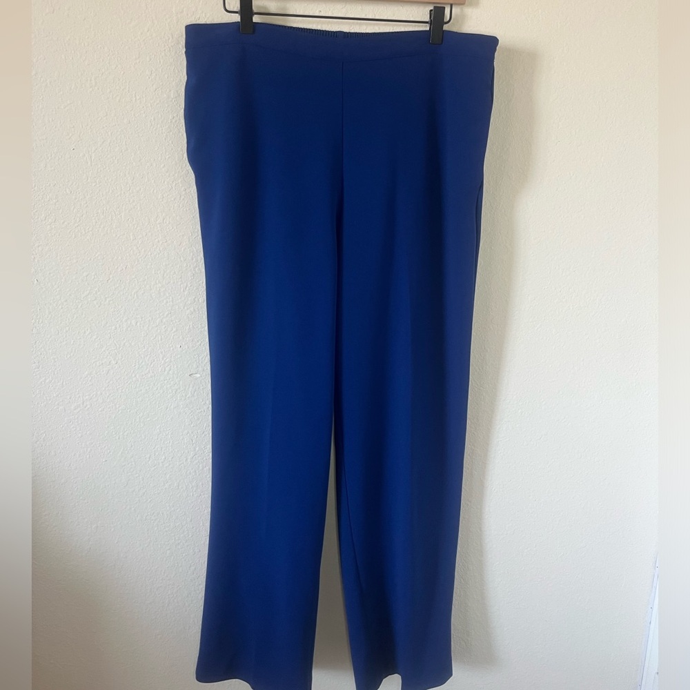 Alfred Dunner blue comfy pants, Size M